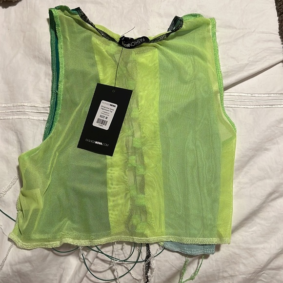 Mesh fashion nova top - Picture 2 of 3